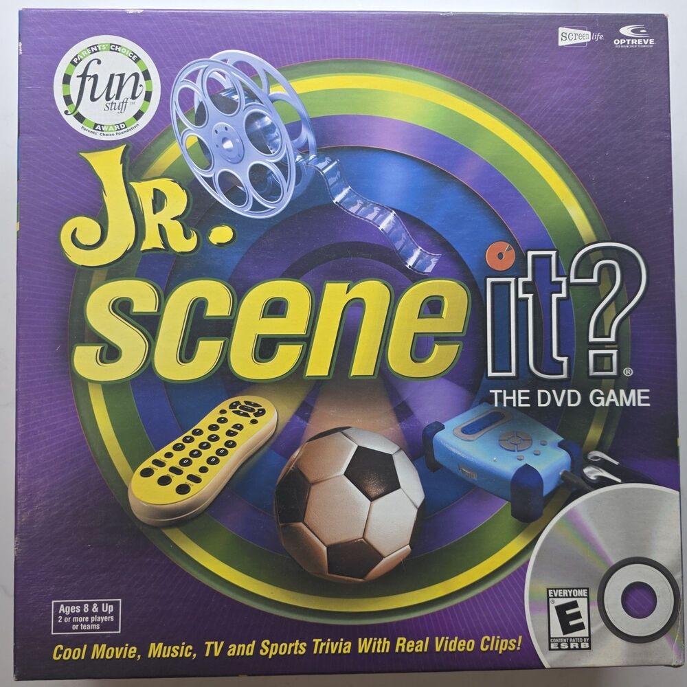 Jr. Scene It? The DVD Board Game Trivia and Movie